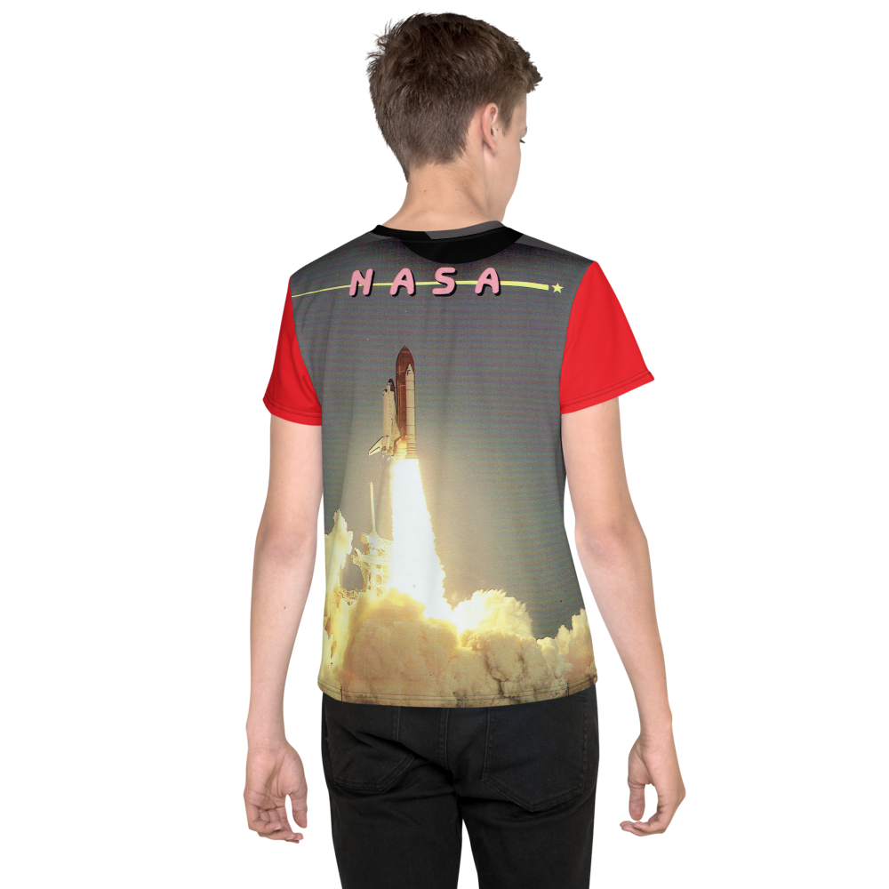 Kennedy Space Center Shuttle Lift-off Spaceport Florida USA Youth's All-Over T-Shirt