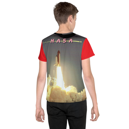 Kennedy Space Center Shuttle Lift-off Spaceport Florida USA Youth's All-Over T-Shirt